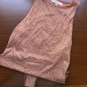 High Neck Leopard Bodysuit